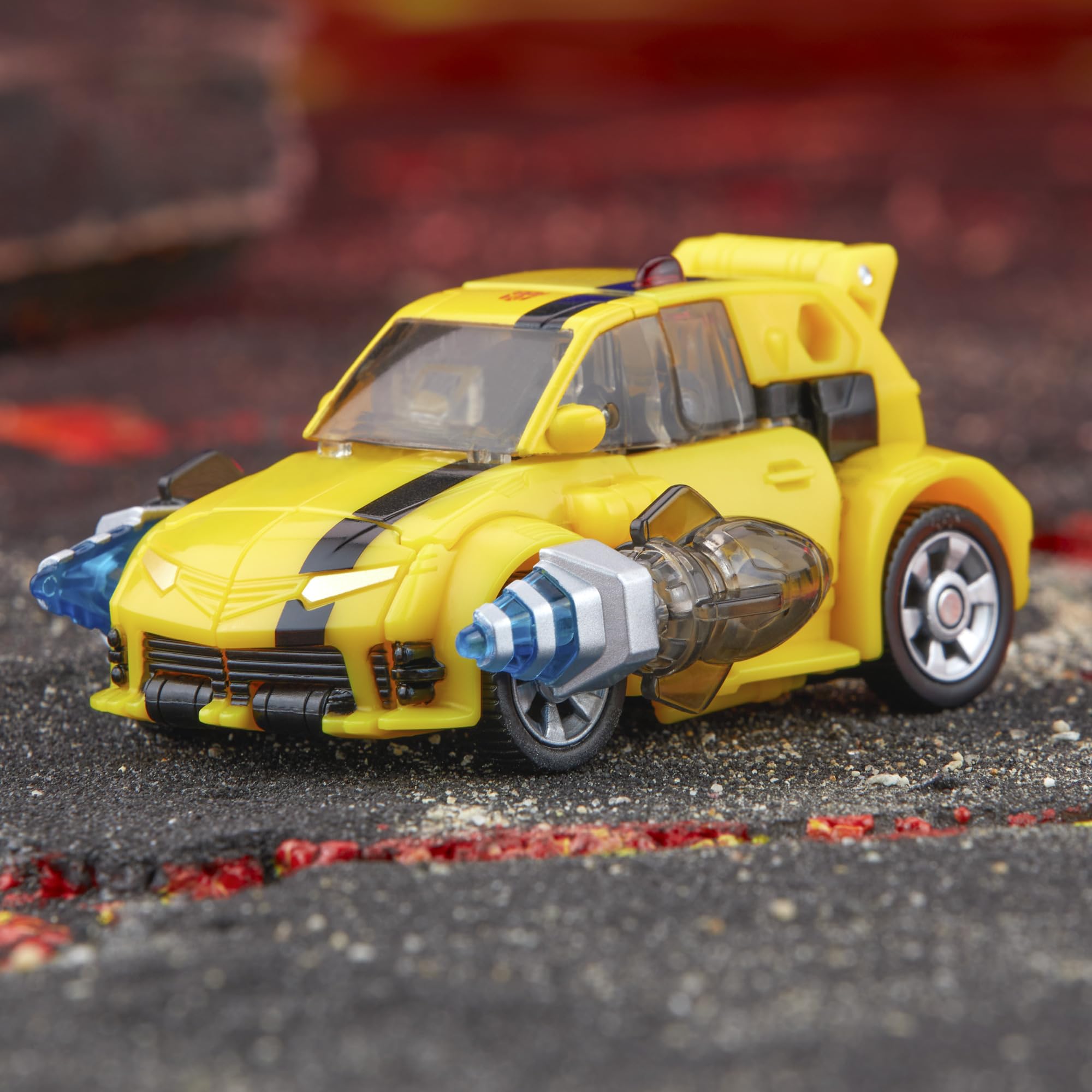 Transformers Legacy United Bumblebee animation-inspired deco for collectors