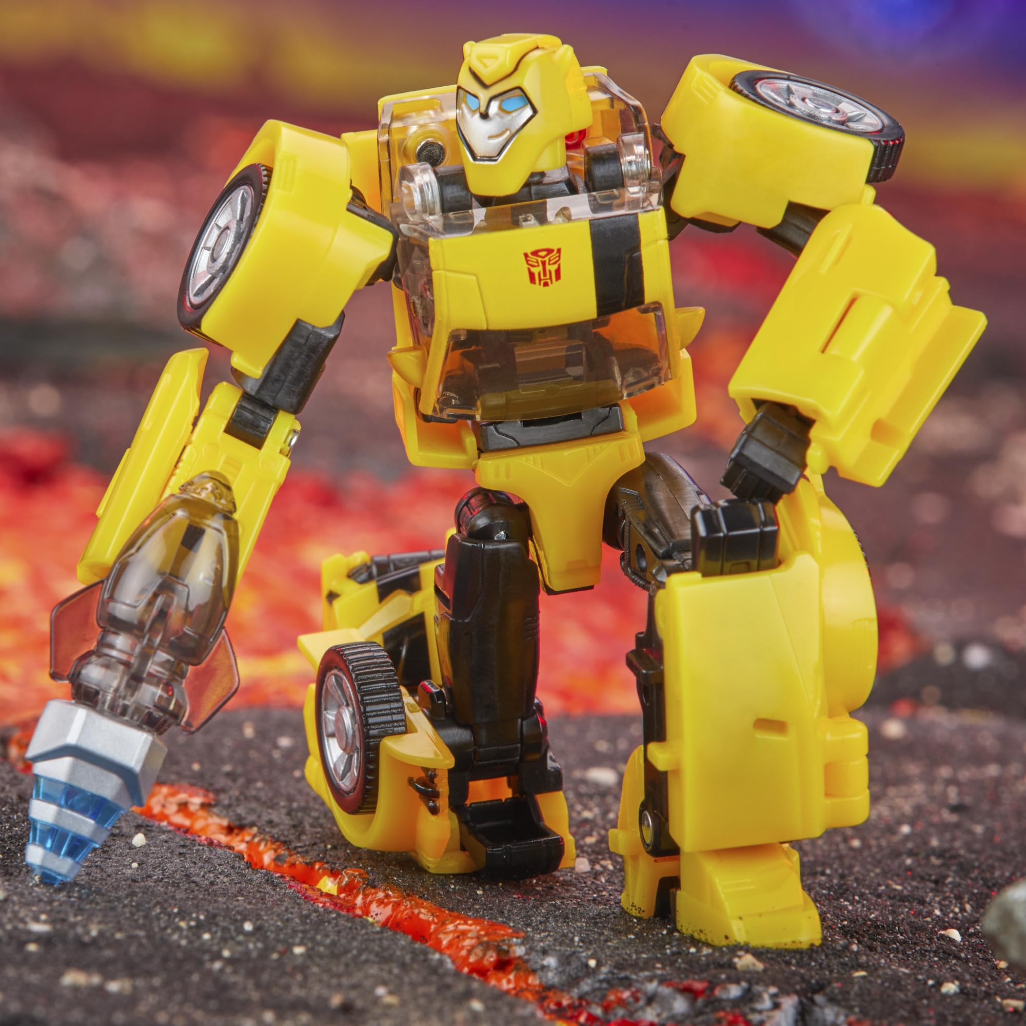 Transformers Legacy United Bumblebee turbo booster accessory enhances battle-ready look