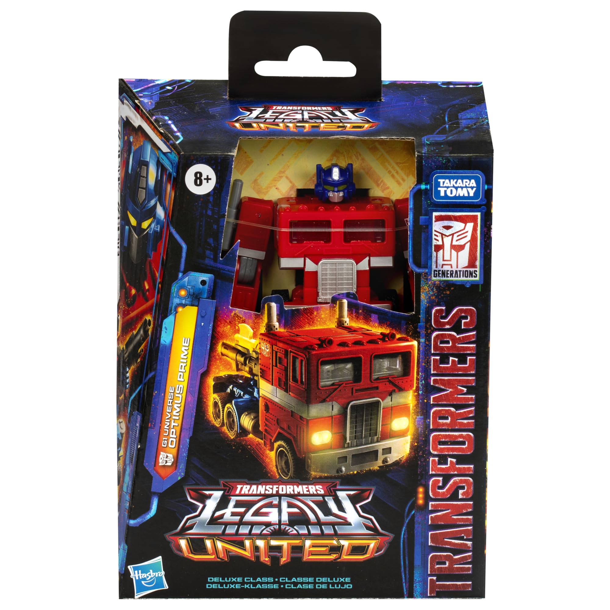 Transformers Legacy United Deluxe articulated figure enabling head, arm, and leg movement for poses.
