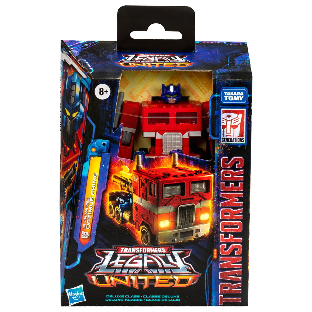 Transformers Legacy United Deluxe articulated figure enabling head, arm, and leg movement for poses.