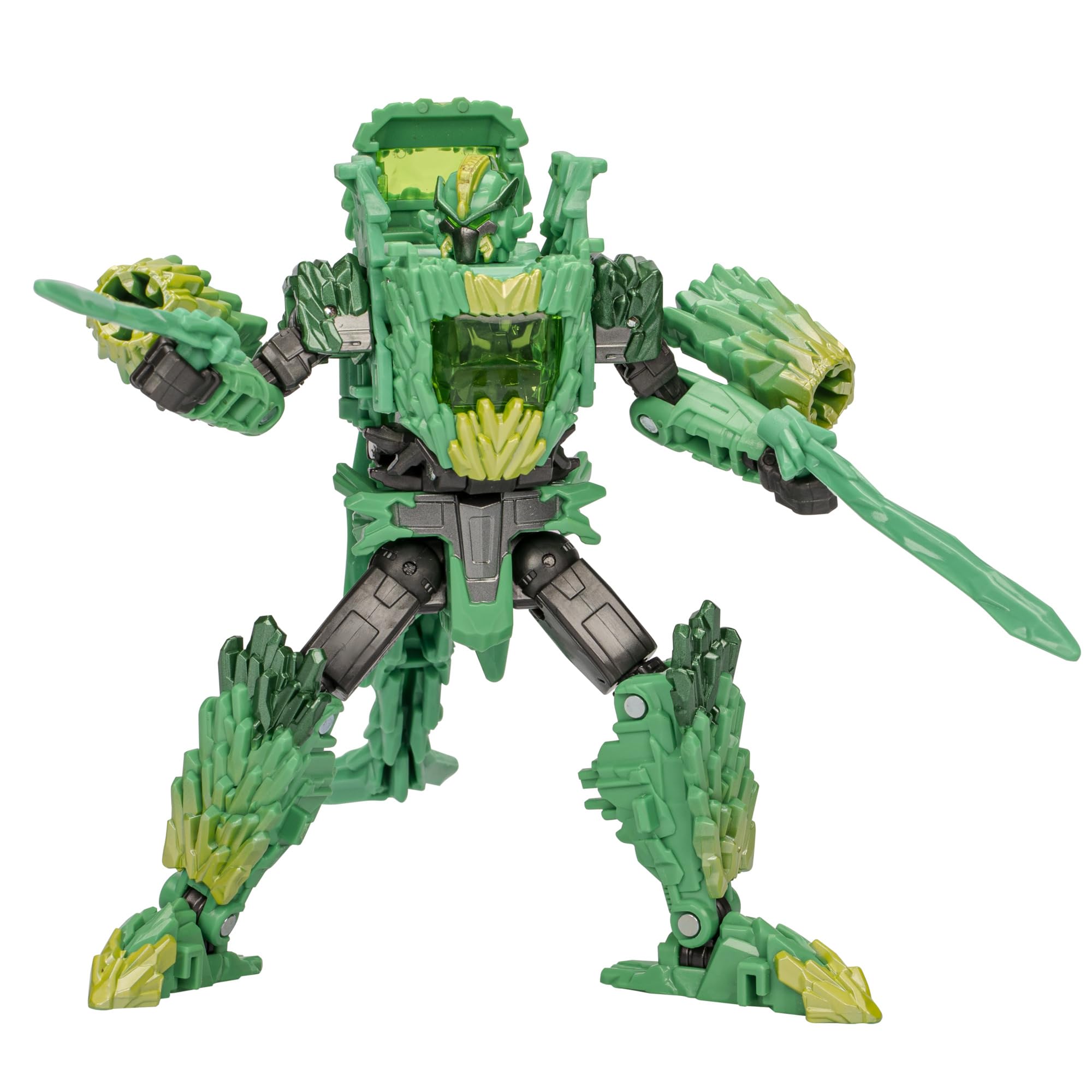 Transformers Legacy United Infernac Shard front view with rugged rock armor details.