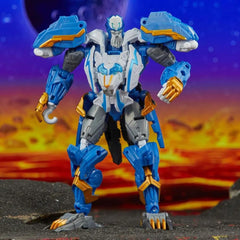 Transformers Legacy Thundertron sword and claw accessory for action-ready display.