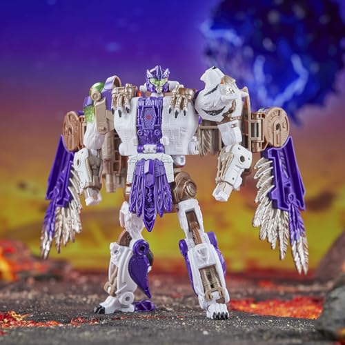 Transformers Legacy United Tigerhawk 7.5-inch scale for shelf display.