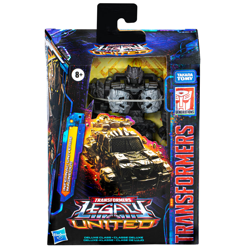 Transformers Magneous in off-road mode showcases 2-in-1 versatility.