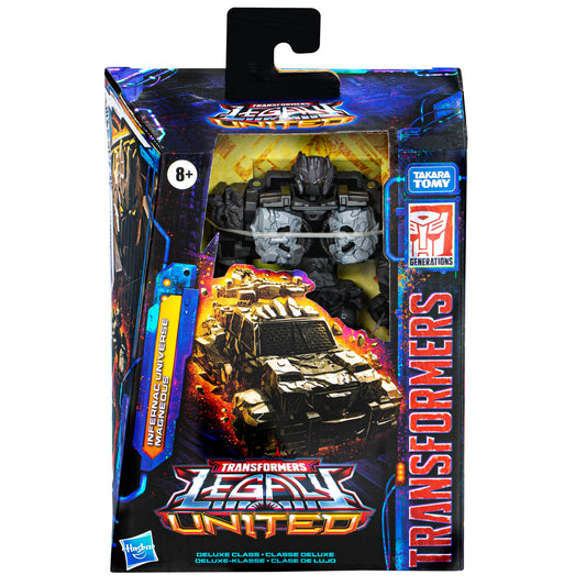 Transformers Magneous in off-road mode showcases 2-in-1 versatility.