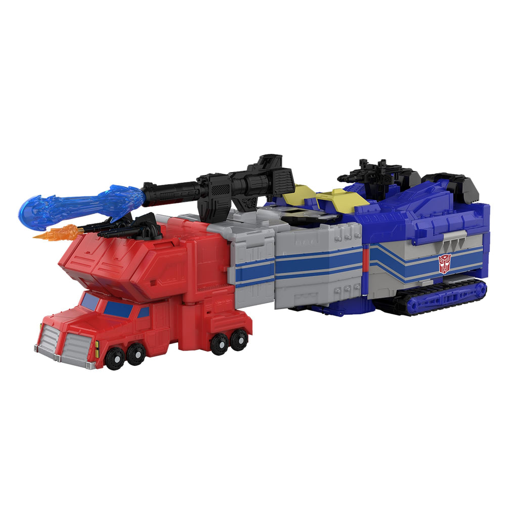 Transformers Micromaster Autobot Hot Rod figure adds micro-scale play options.