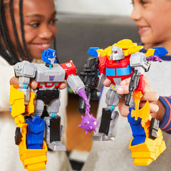 Transformers MixMashers iconic-heroes collection featuring familiar favorites.