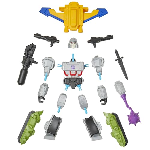 Megatron bendy purple mace adds quirky action to MixMashers play.