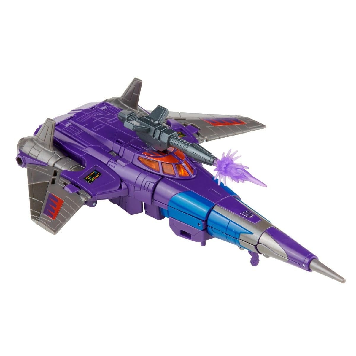 Transformers Nightstick in blaster mode, perfect for action scenes and shelf display.
