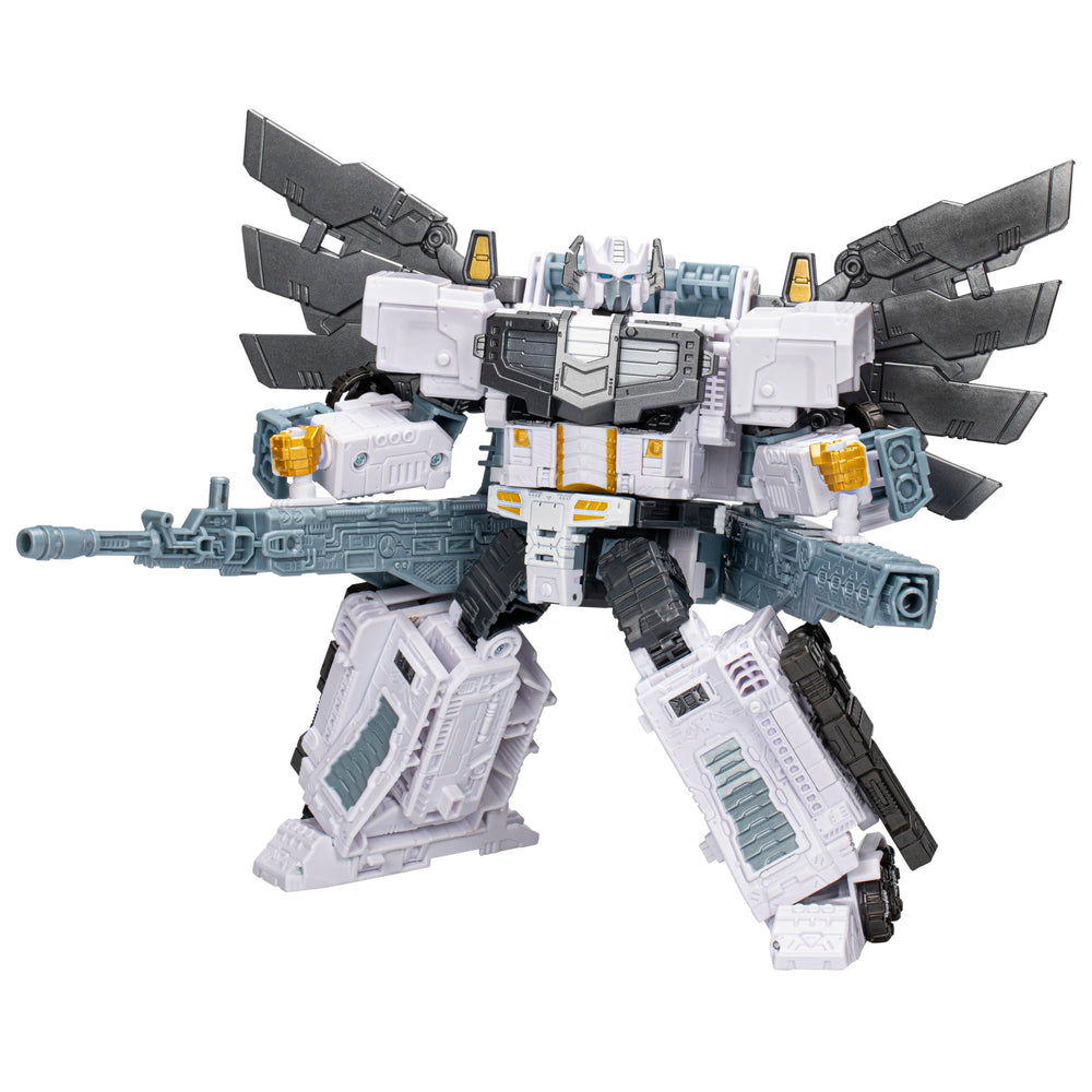 Transformers Nova Prime in robot mode for imaginative action play.