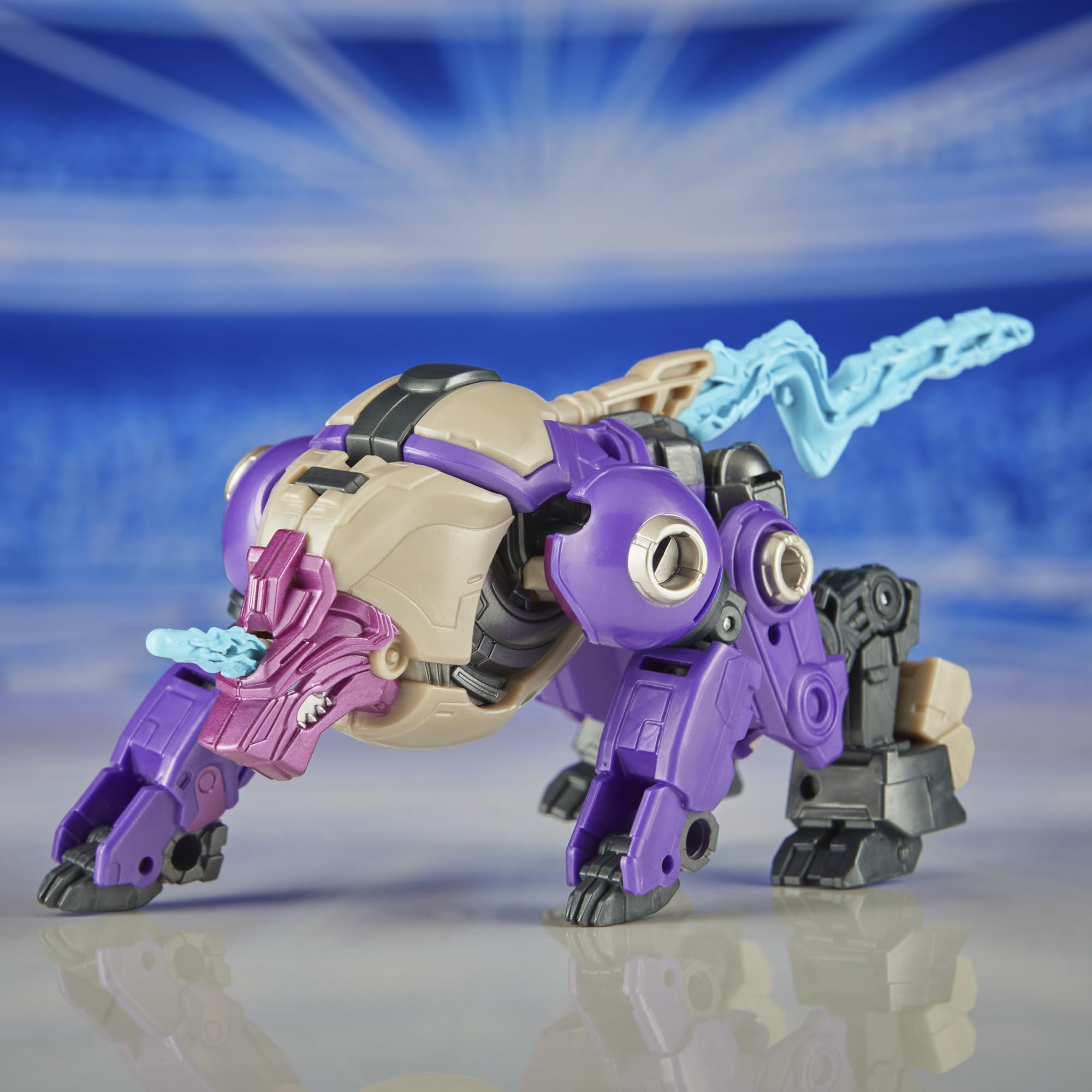 Transformers One action figure ready for imaginative battle poses.