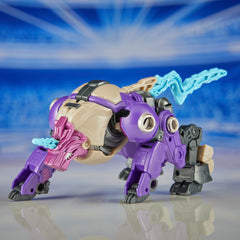 Transformers One action figure ready for imaginative battle poses.
