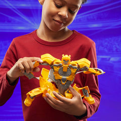 Origin-story reference pose of Bumblebee B-127 for collectors