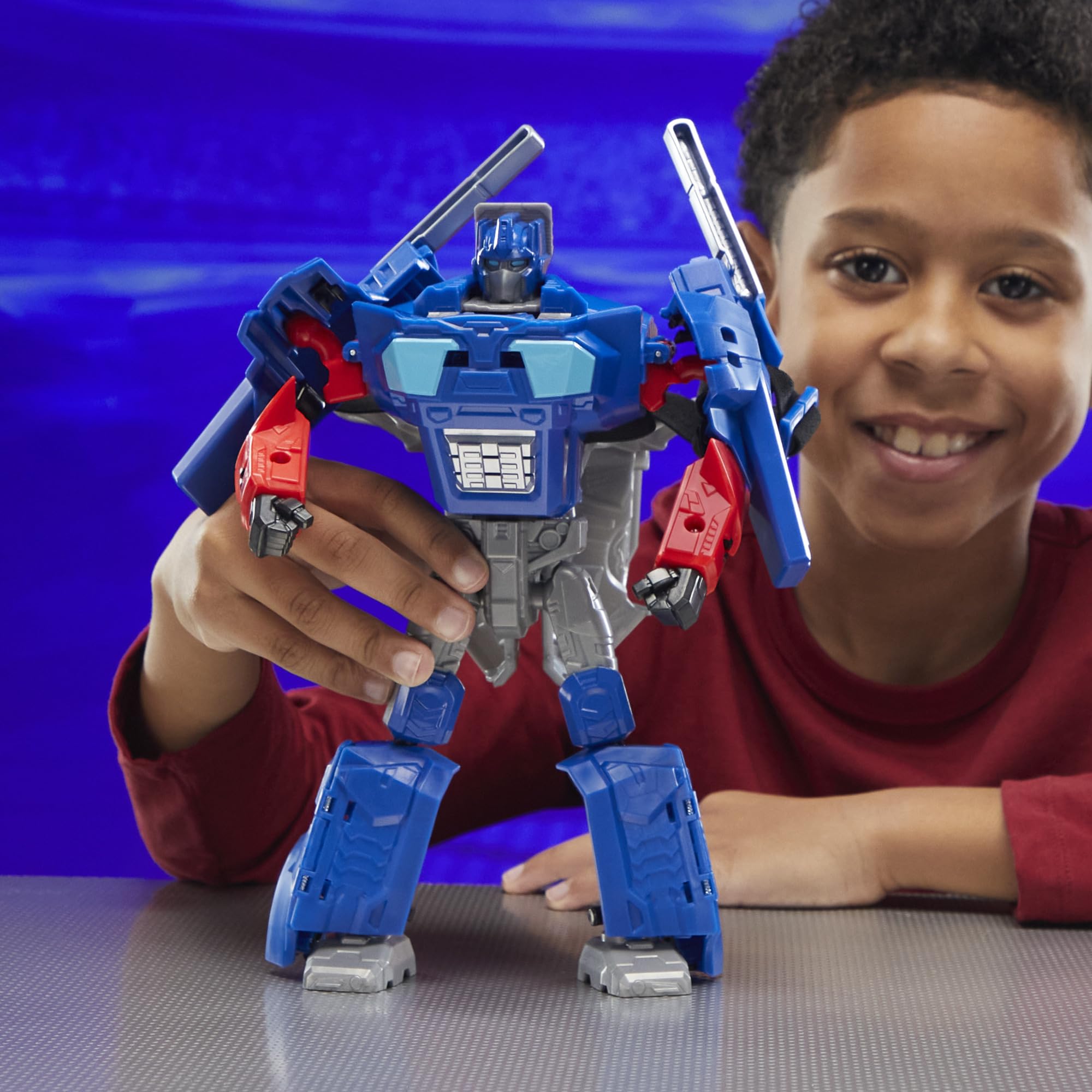 Transformers One nine-point-nine-inch tall figure for sturdy display