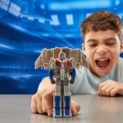 Ideal gift for kids six and up who love robots.