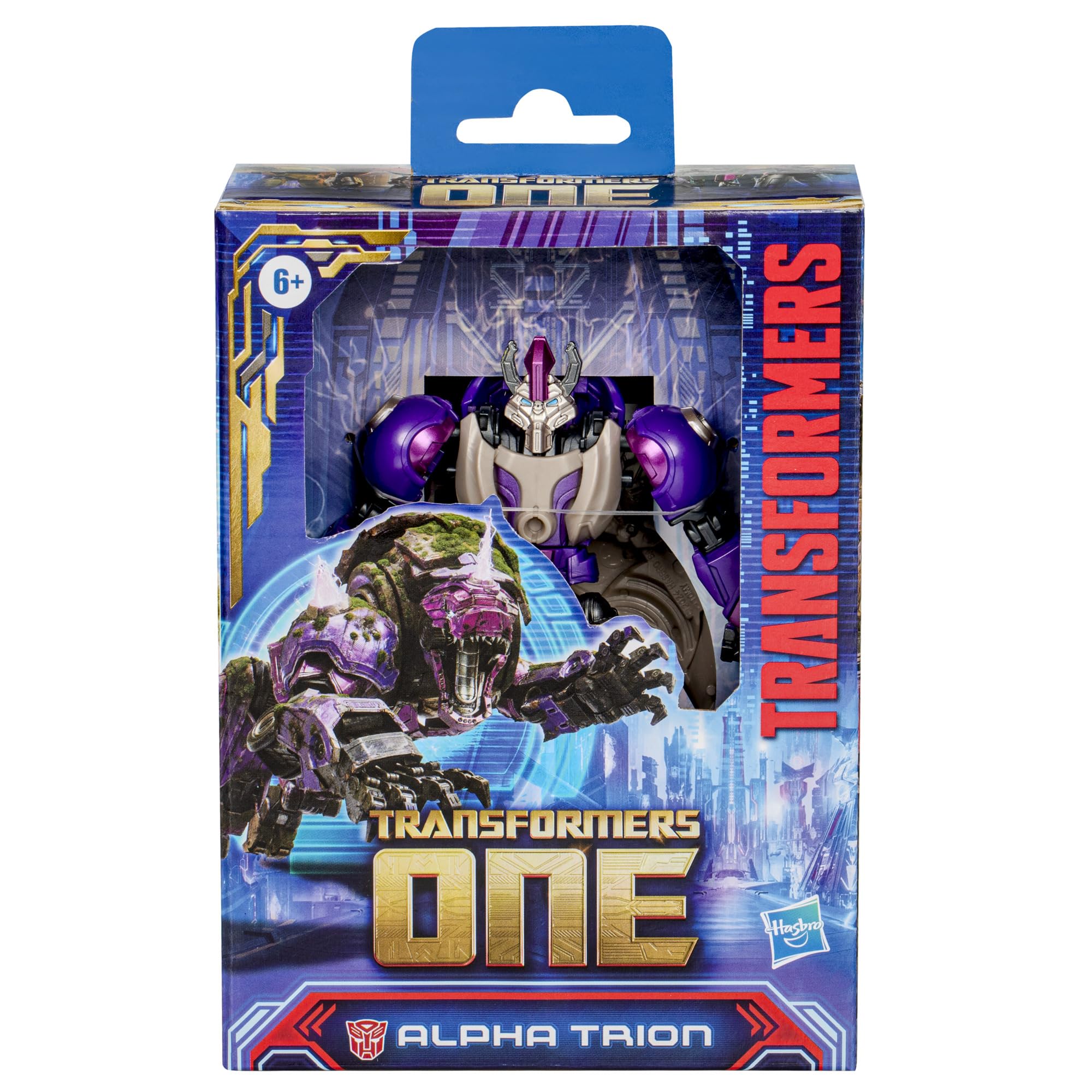 Transformers One Prime Changer Alpha Trion cybertronian lion mode toy for dynamic roleplay.
