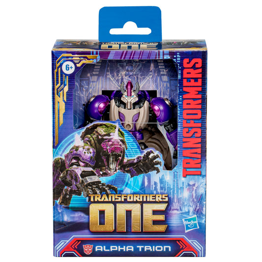 Transformers One Prime Changer Alpha Trion cybertronian lion mode toy for dynamic roleplay.
