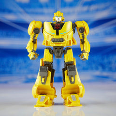Bumblebee B-127 with battle sword attached for dynamic combat play.