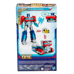 Energon axe accessory fits both modes for dramatic action scenes.