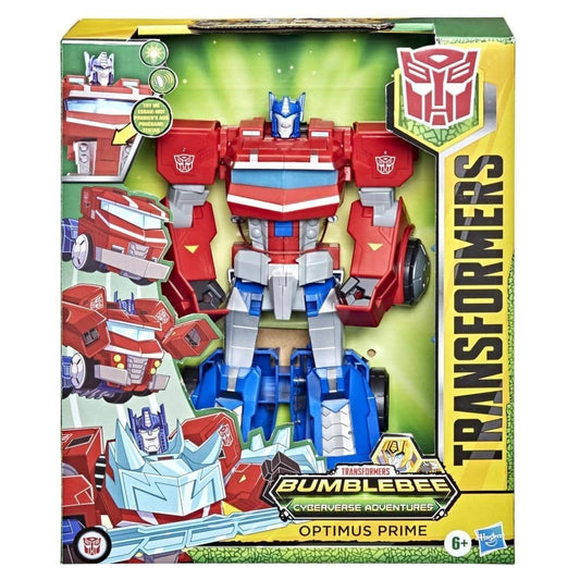 Transformers Optimus Prime Roll N Change toy ready for fast conversion and play