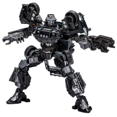 Transformers Ratchet articulation close-up spotlights joint range for poseability