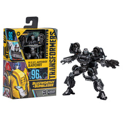 Transformers Ratchet in N.E.S.T. action pose highlights deluxe articulation for dynamic display