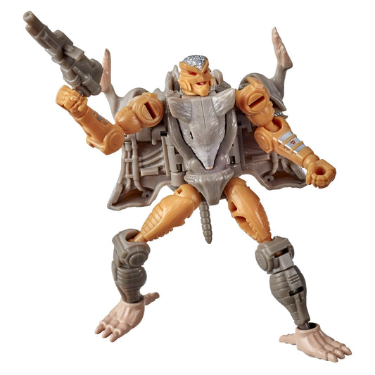 Transformers Rattrap Core Class figure in 3.5-inch form ready for display.