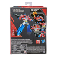 Optimus Prime with four alternate hands for dynamic posing