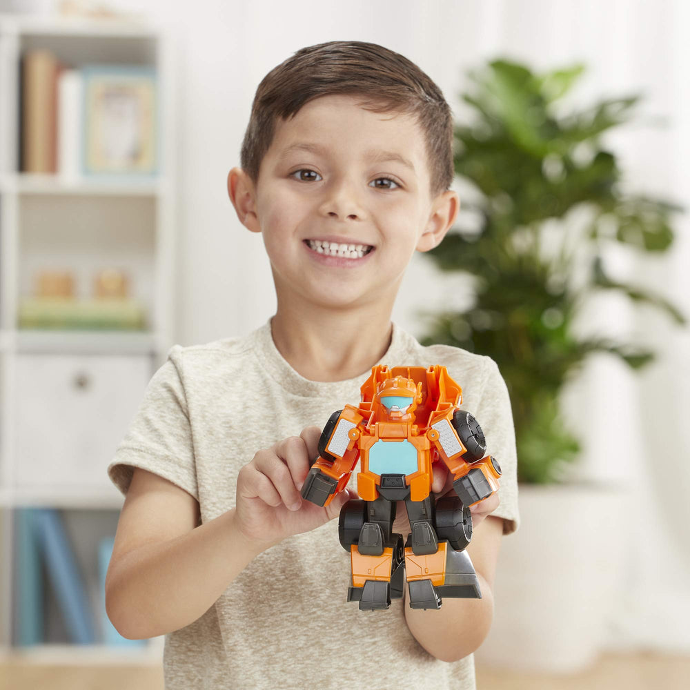 Transformers Rescue Bots Academy Wedge 6 inch figure adds to a rescue team collection