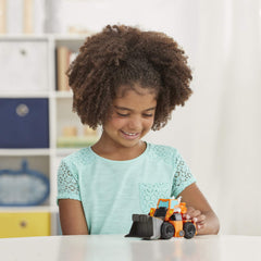 Transformers Rescue Bots Academy Wedge rescue tool button activation for immersive play
