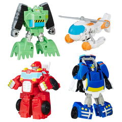 Transformers Rescue Bots Boulder bulldozer ready for pretend rescues.