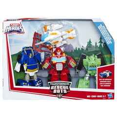 Transformers Rescue Bots Heatwave fire truck ready for quick-response play.
