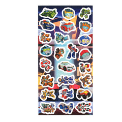 Rex-Man door hanger adds playful room decor after puzzle time.