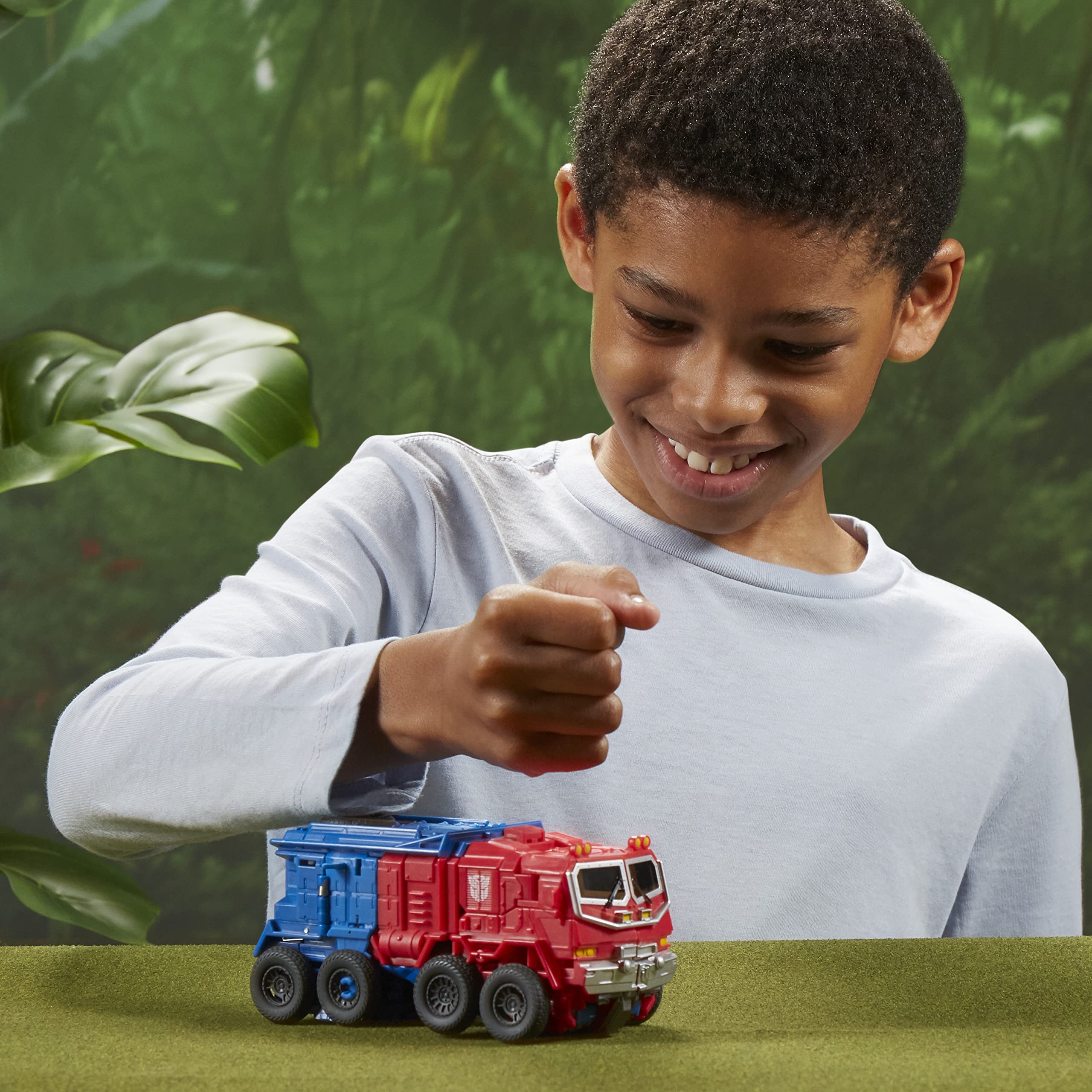 Transformers Rise of the Beasts figure posed for dynamic storytelling