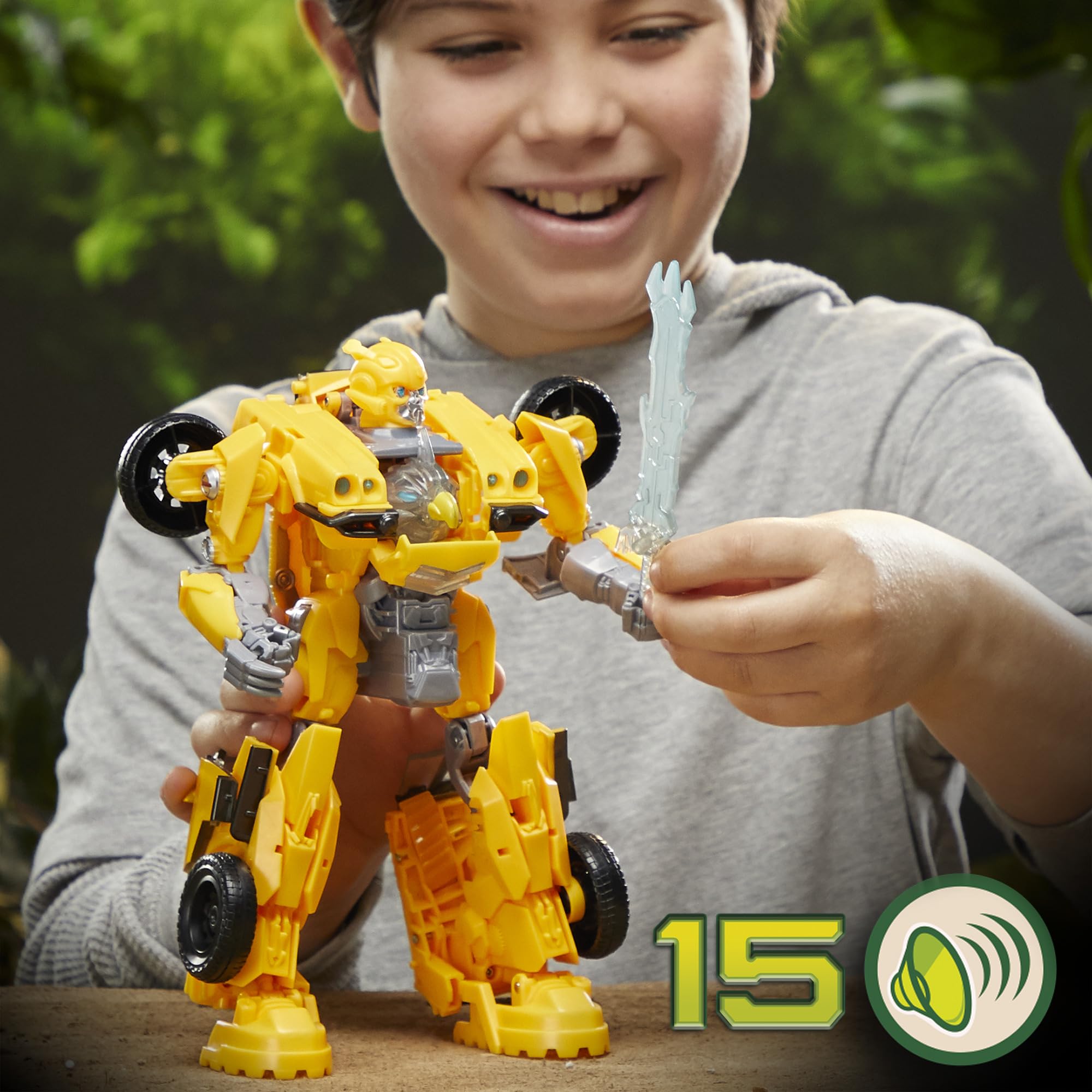 Transformers Rise of the Beasts lights and sounds enhance dramatic battles