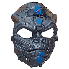 Transformers Rise of the Beasts Optimus Primal mask mode, adjustable strap for comfy wear.