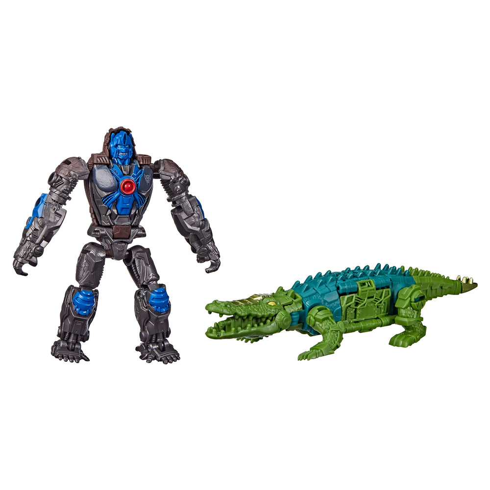 Transformers Optimus Primal in robot mode ready for exciting adventures