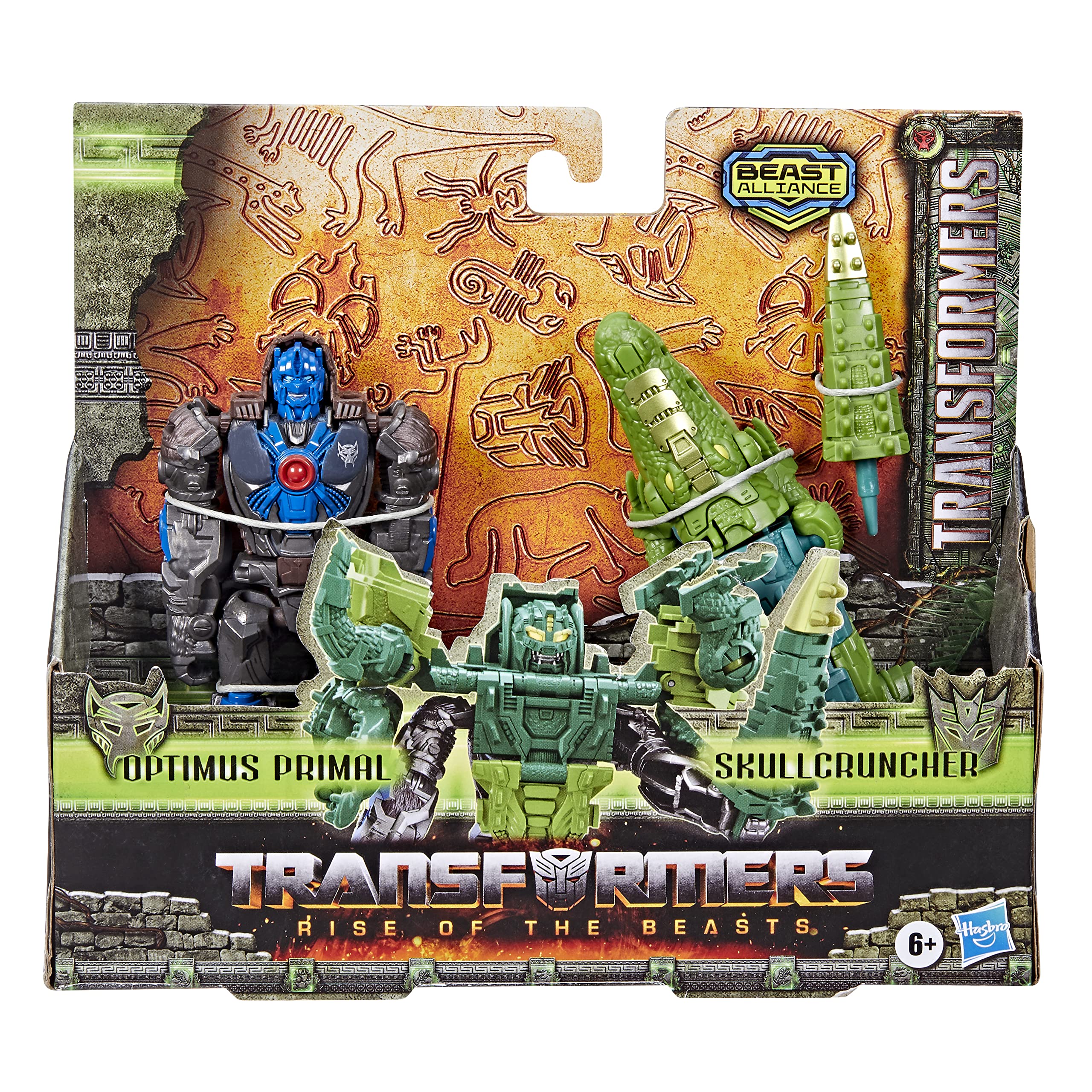 Skullcruncher in crocodile mode shown for armor-ready play