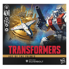 Jet thruster-ready pose with articulated Silverbolt for dynamic action.