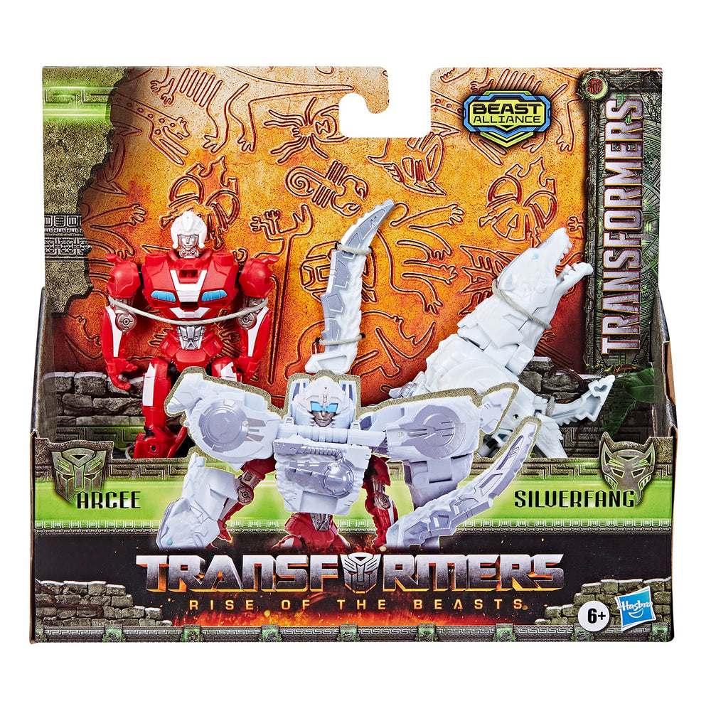 Transformers Silverfang-wolf-to-armor pose options for action