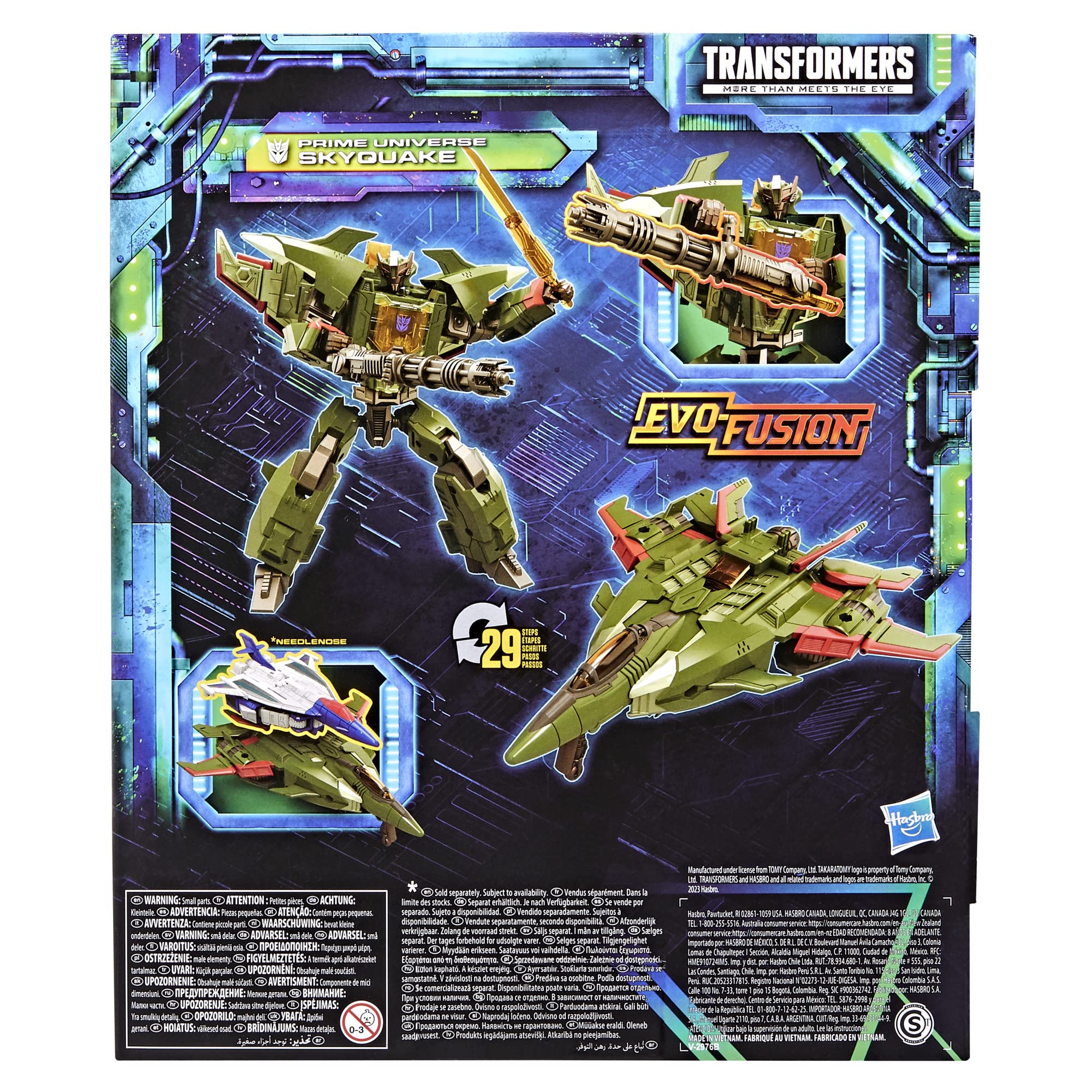 Skyquake blaster accessory enhances close-range combat imagination