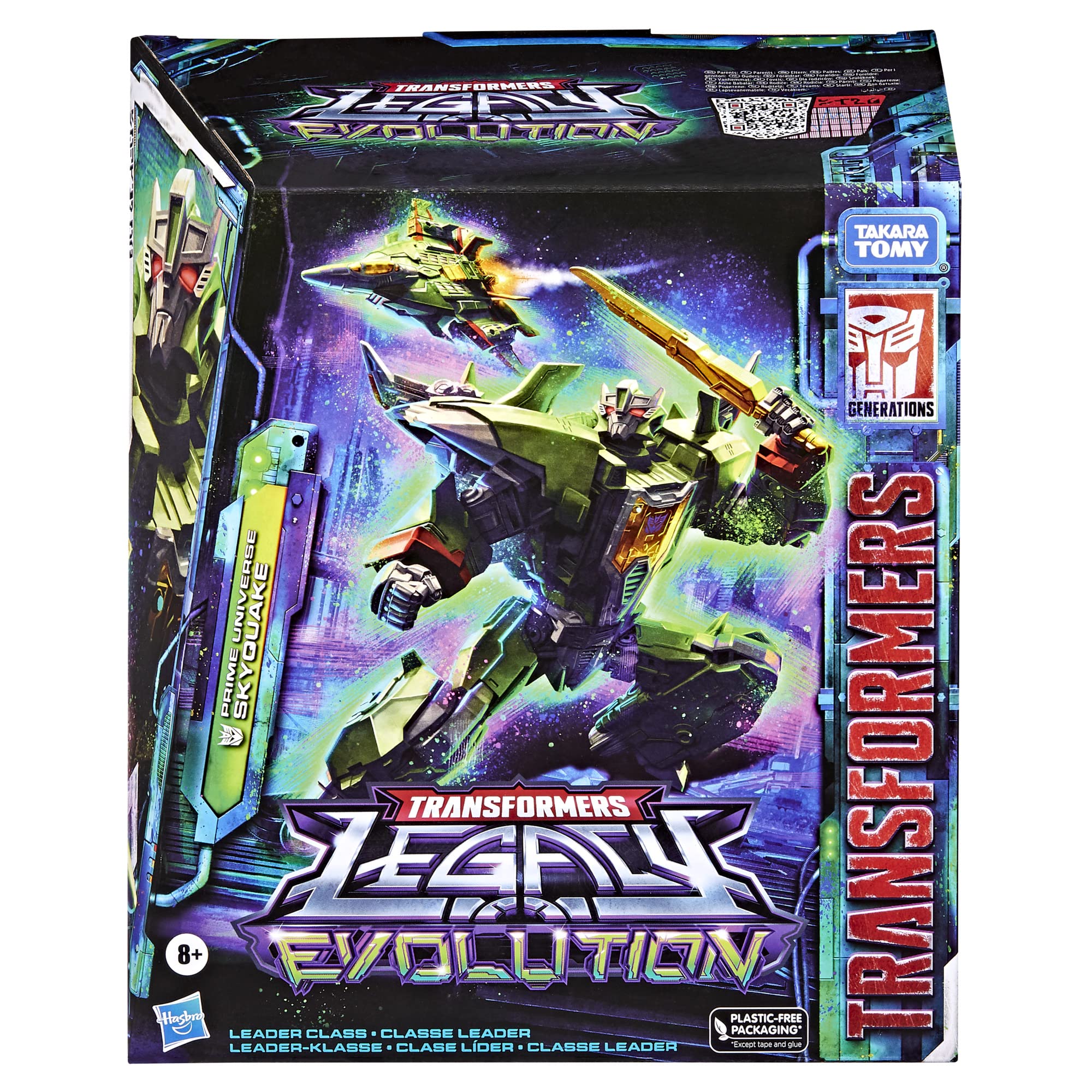 Skyquake in jet mode prepared for aerial battles and flight play