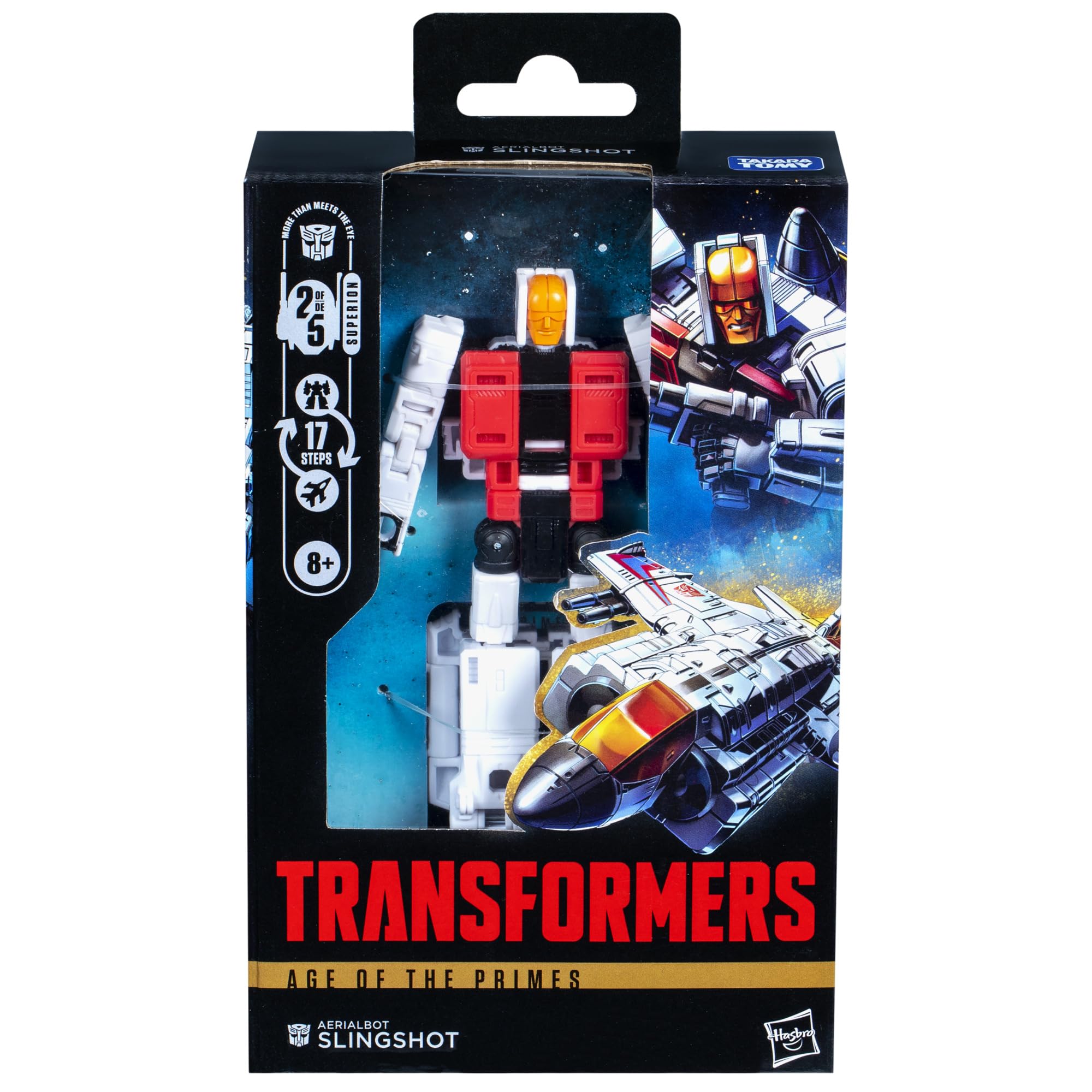 Transformers Slingshot articulated head arms and legs enable diverse poses