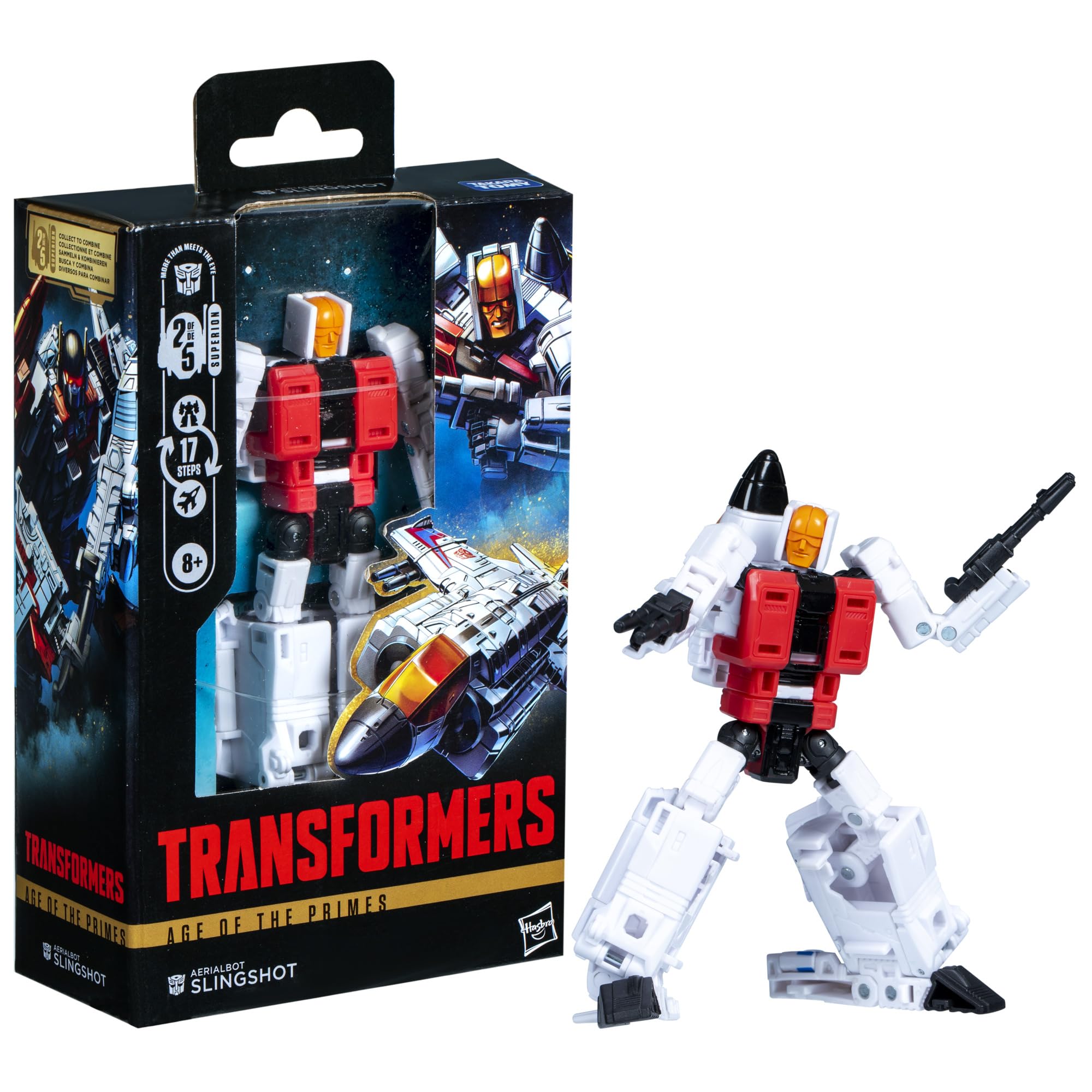 Transformers Slingshot blaster accessories included for action poses