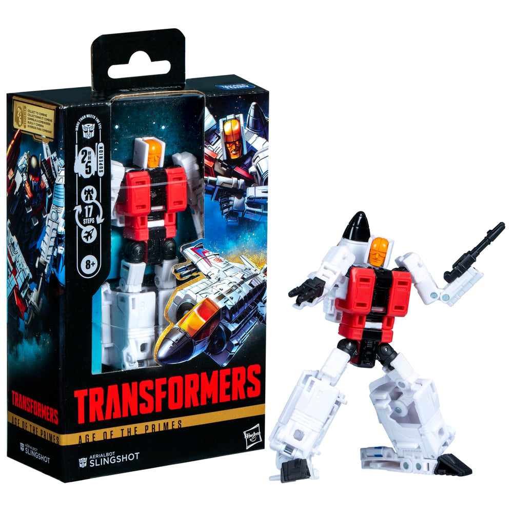 Transformers Slingshot blaster accessories included for action poses