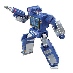Transformers Soundwave Core Class front view for dynamic posing and display.