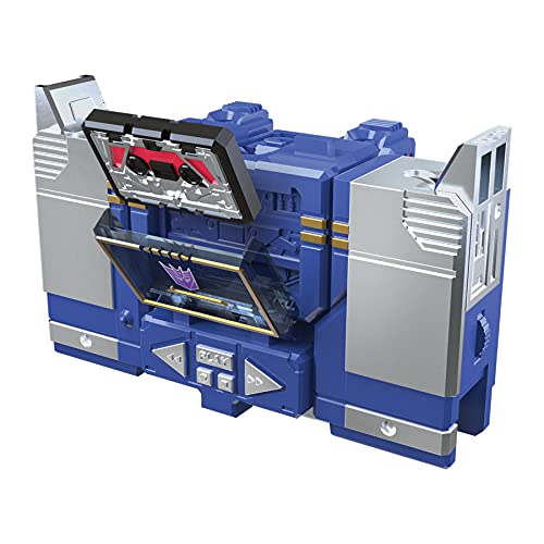Transformers Soundwave Core Class side view highlighting portable, quick-play setup.