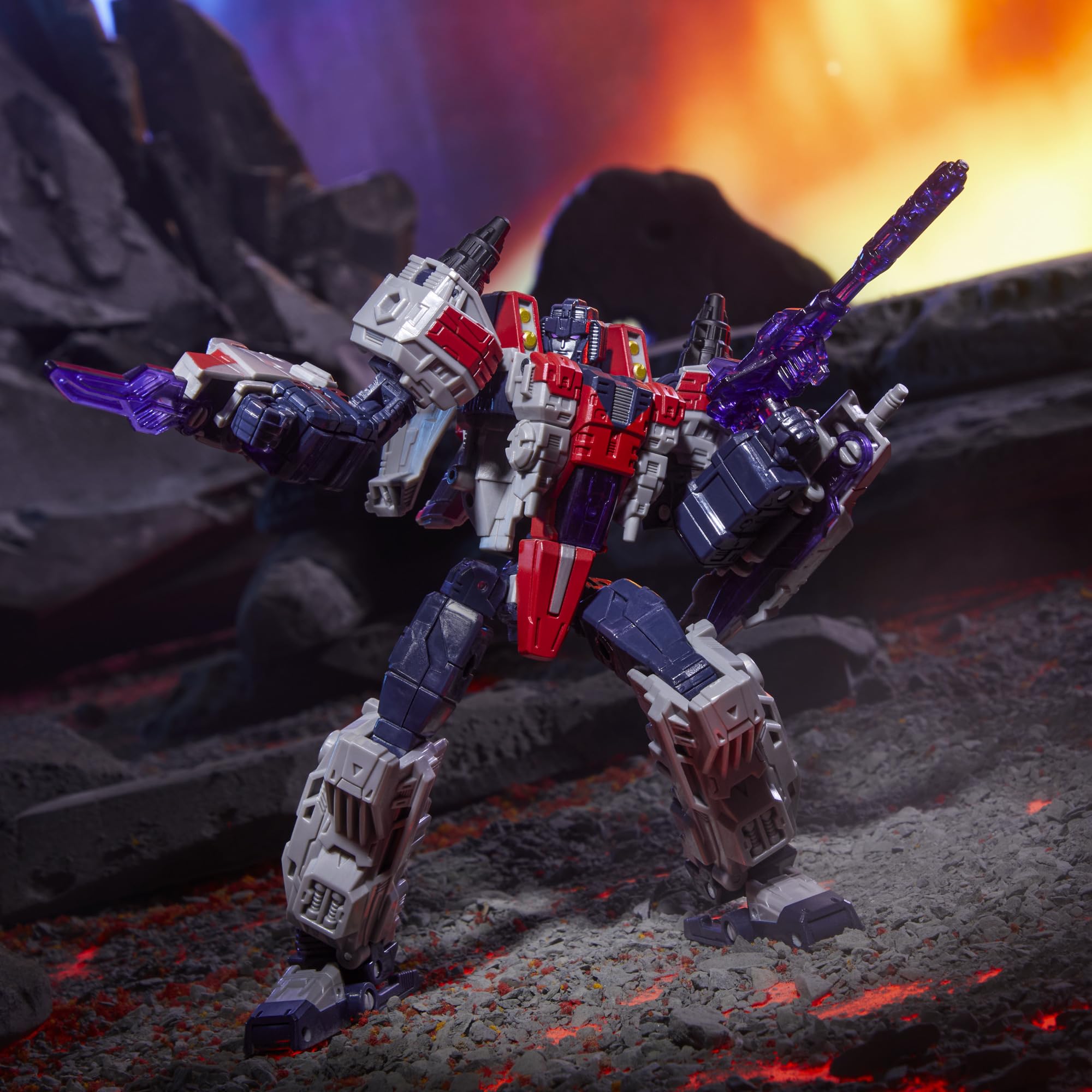 Jet mode ready for high-speed action and quick transformations.