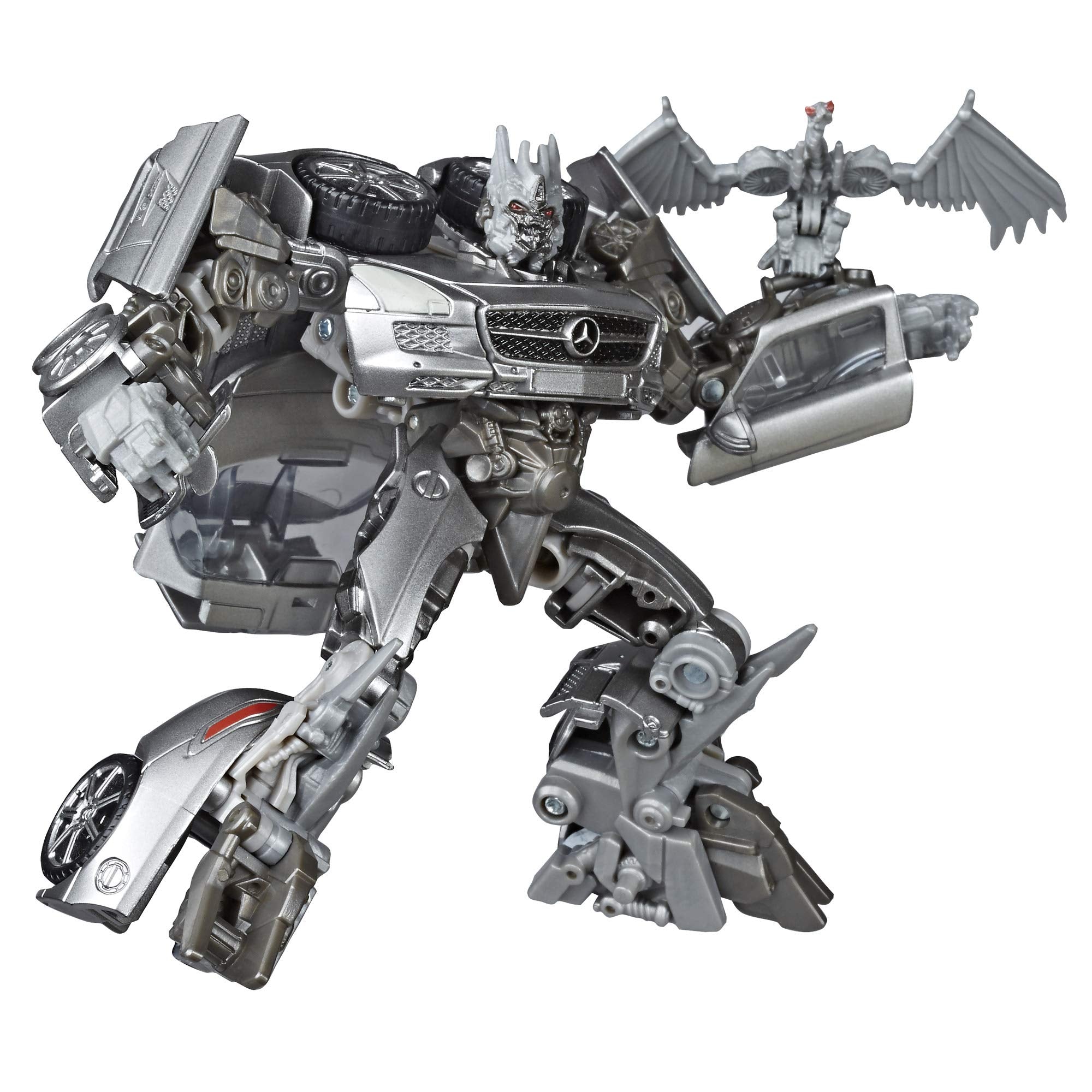Transformers Studio Series 51 Deluxe Soundwave car-mode silhouette for shelf display