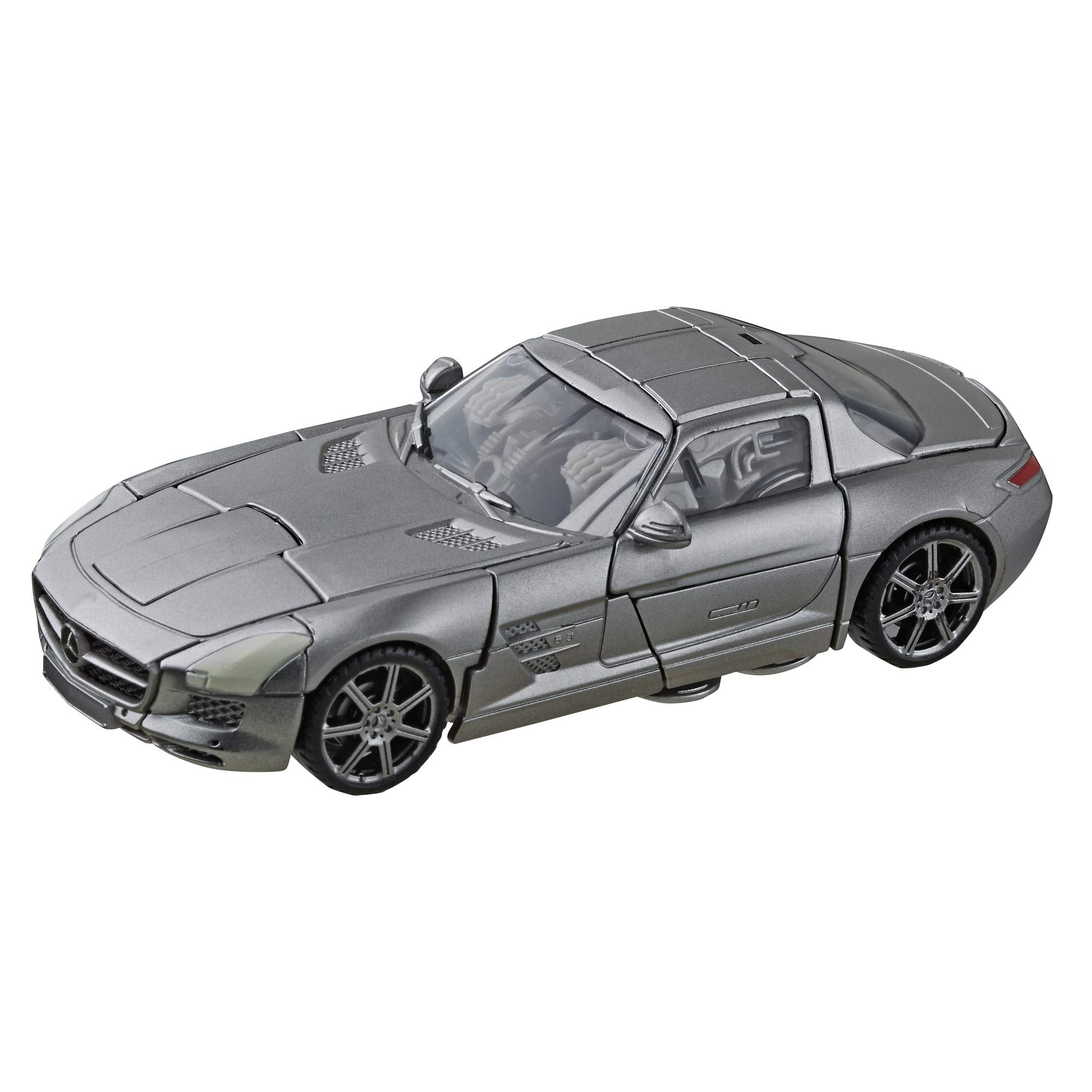 Transformers Studio Series 51 Deluxe Soundwave Laserbeak accessory attached to arm for play